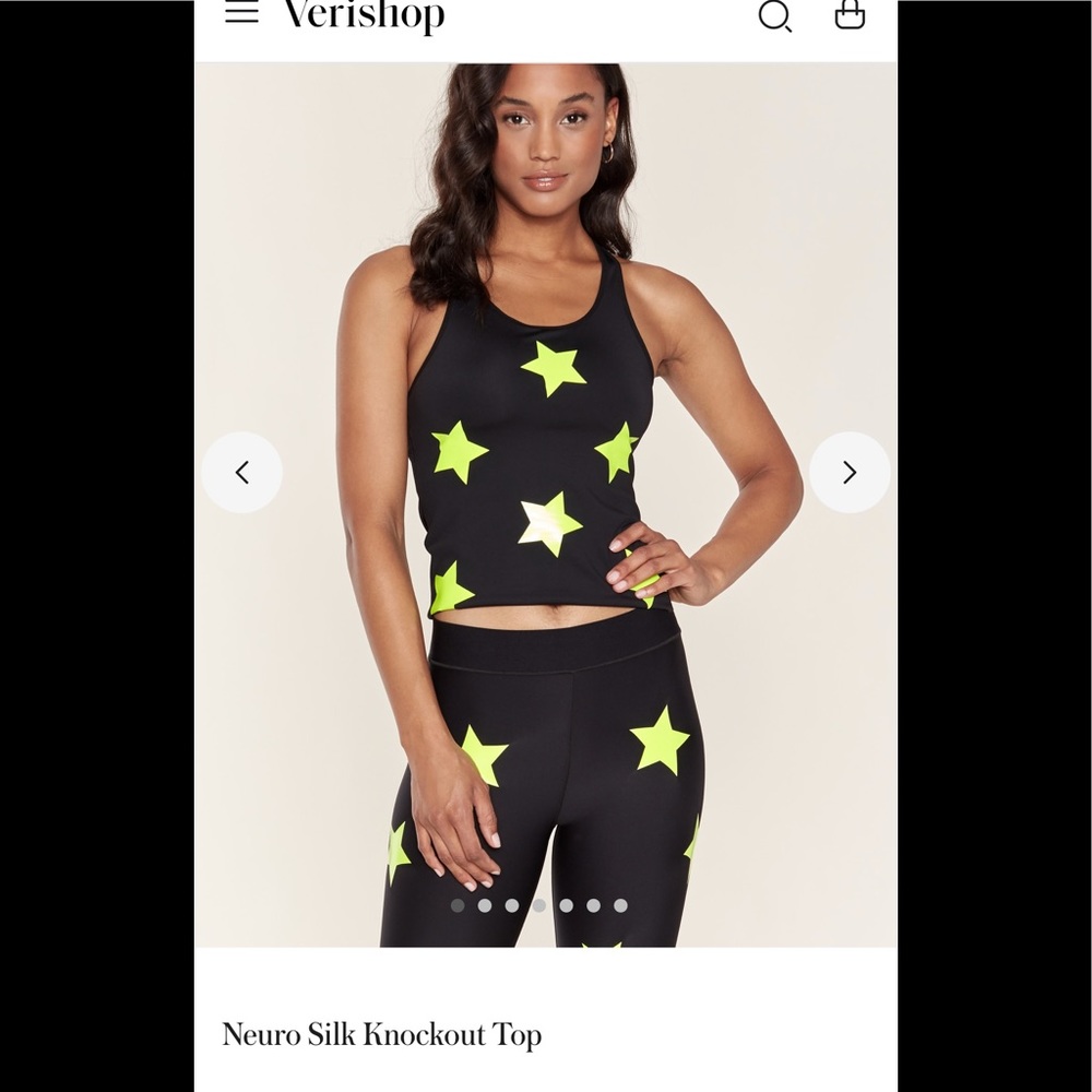 NWT Ultracor Neuro Silk Knockout Top